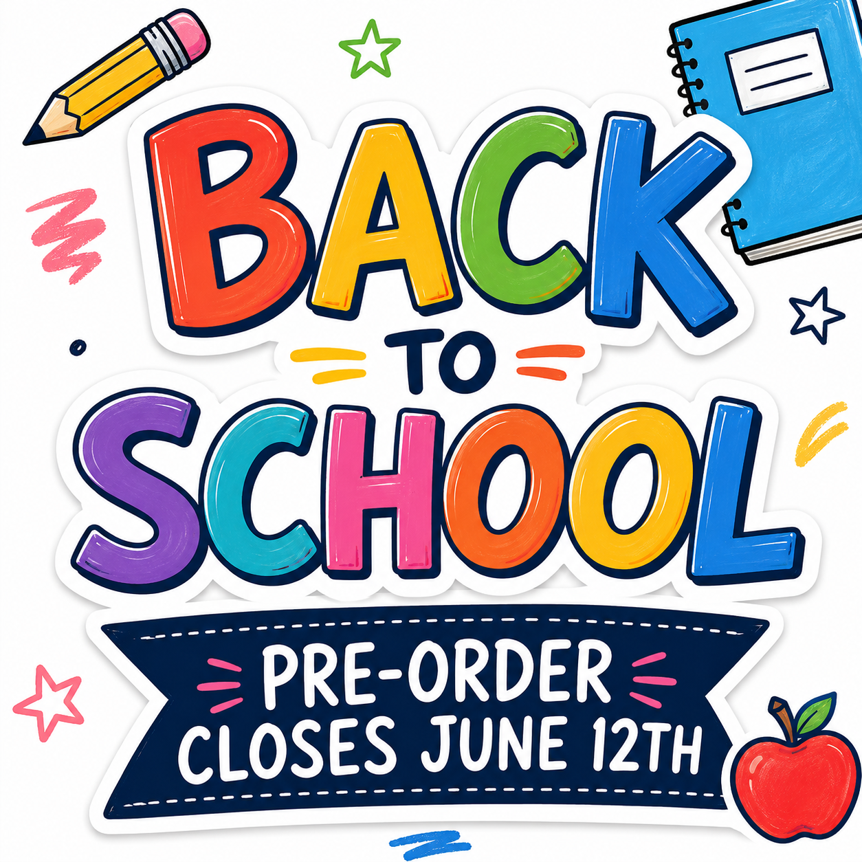 Back To School Pre-order