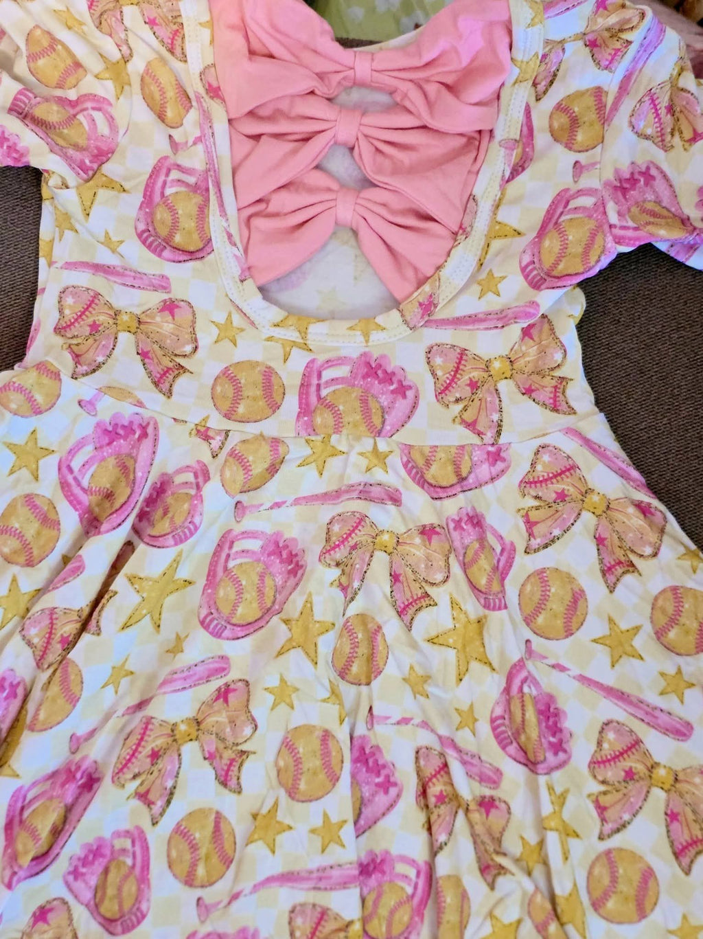 Softball Bowback dress
