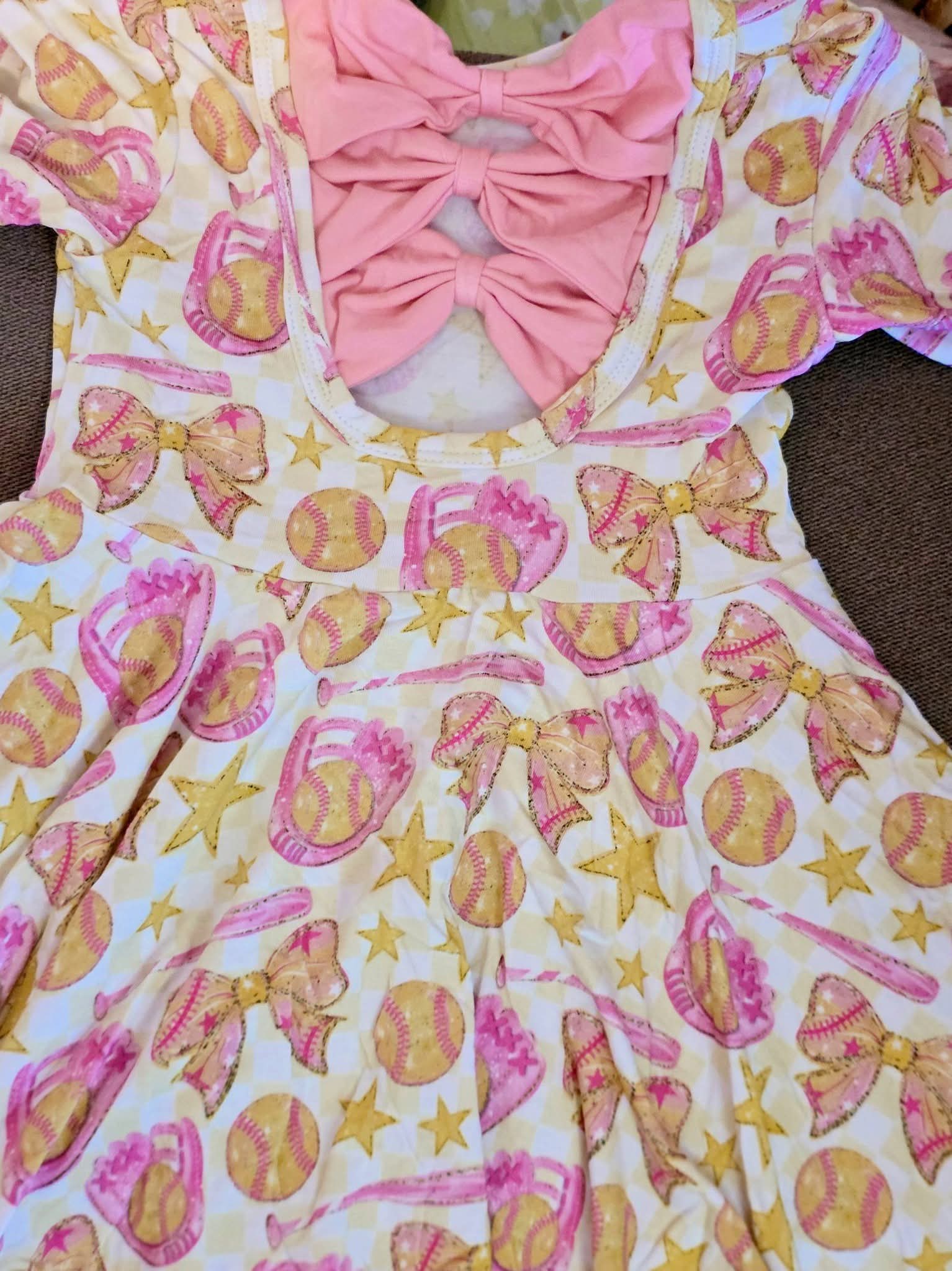 Softball Bowback dress