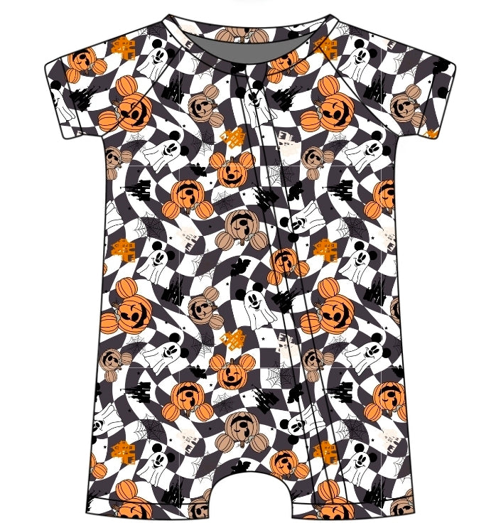 Halloween PREORDER Checkerween Shortie- ships mid August