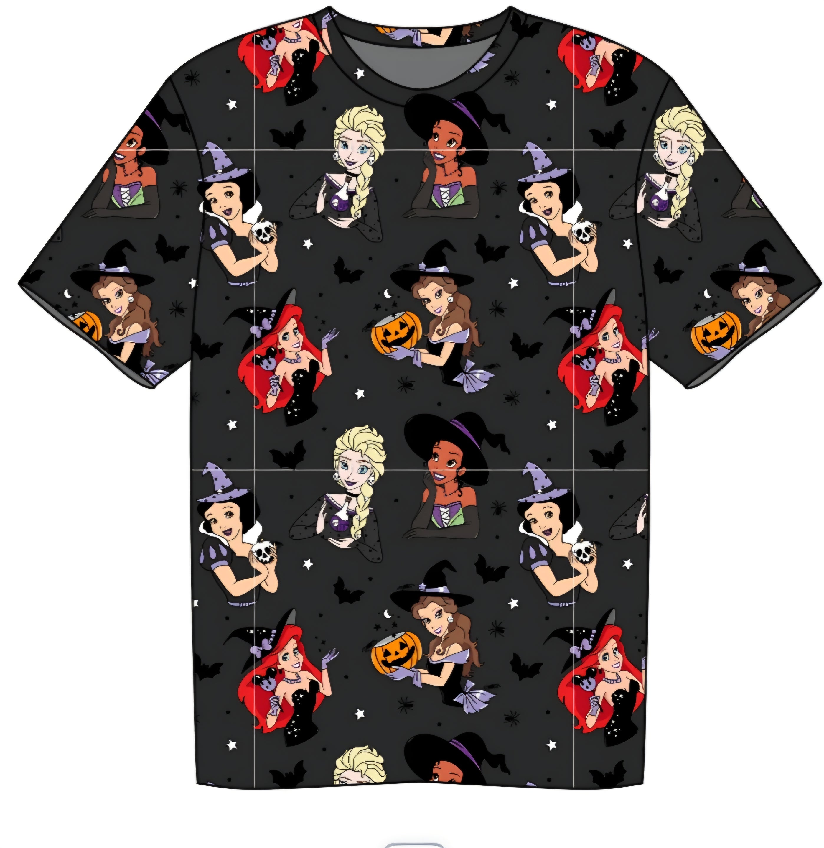 Halloween PREORDER Spooky Princess Adult Tshirt- ships mid August