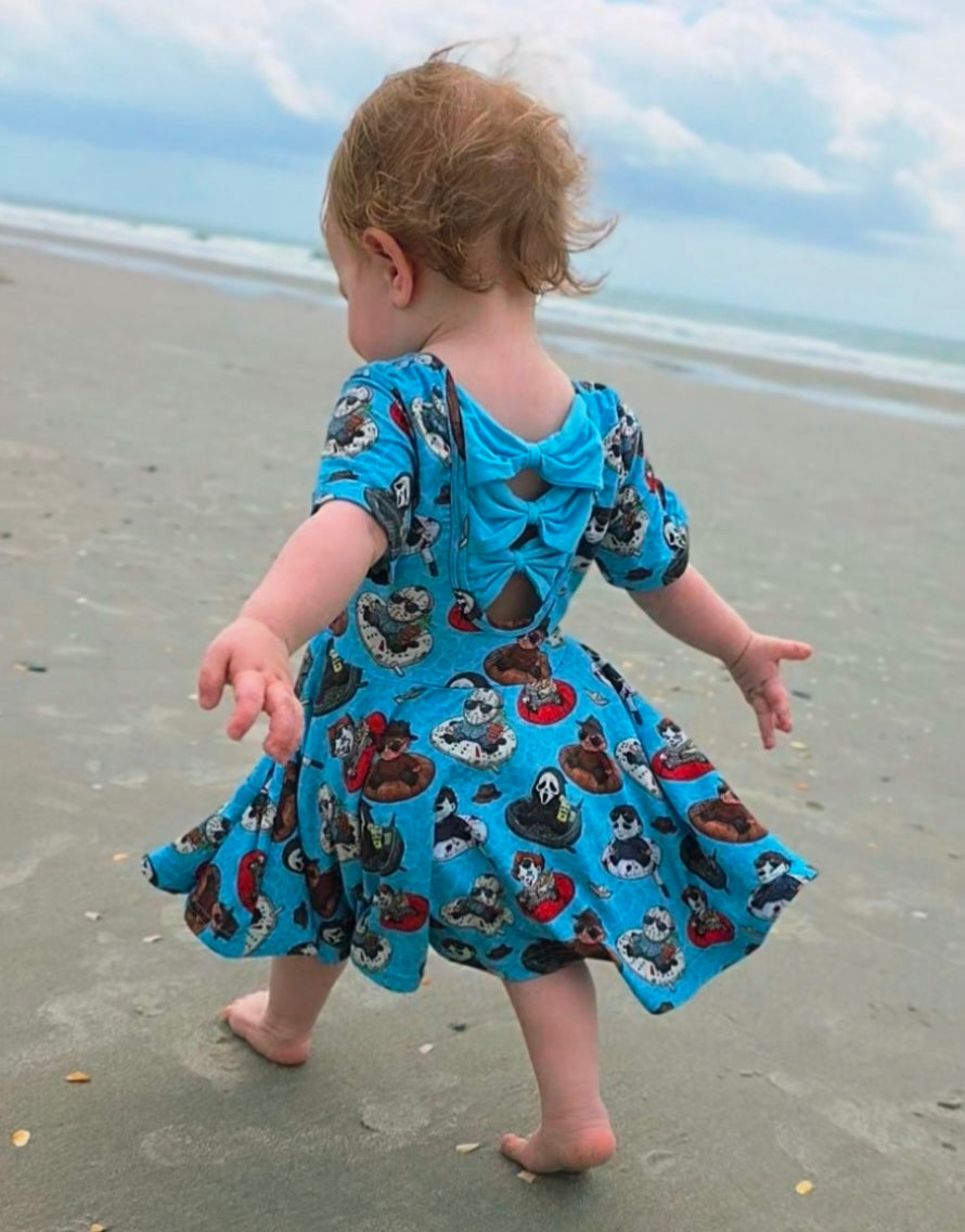 Lil Slashers Splashin Bowback Dress