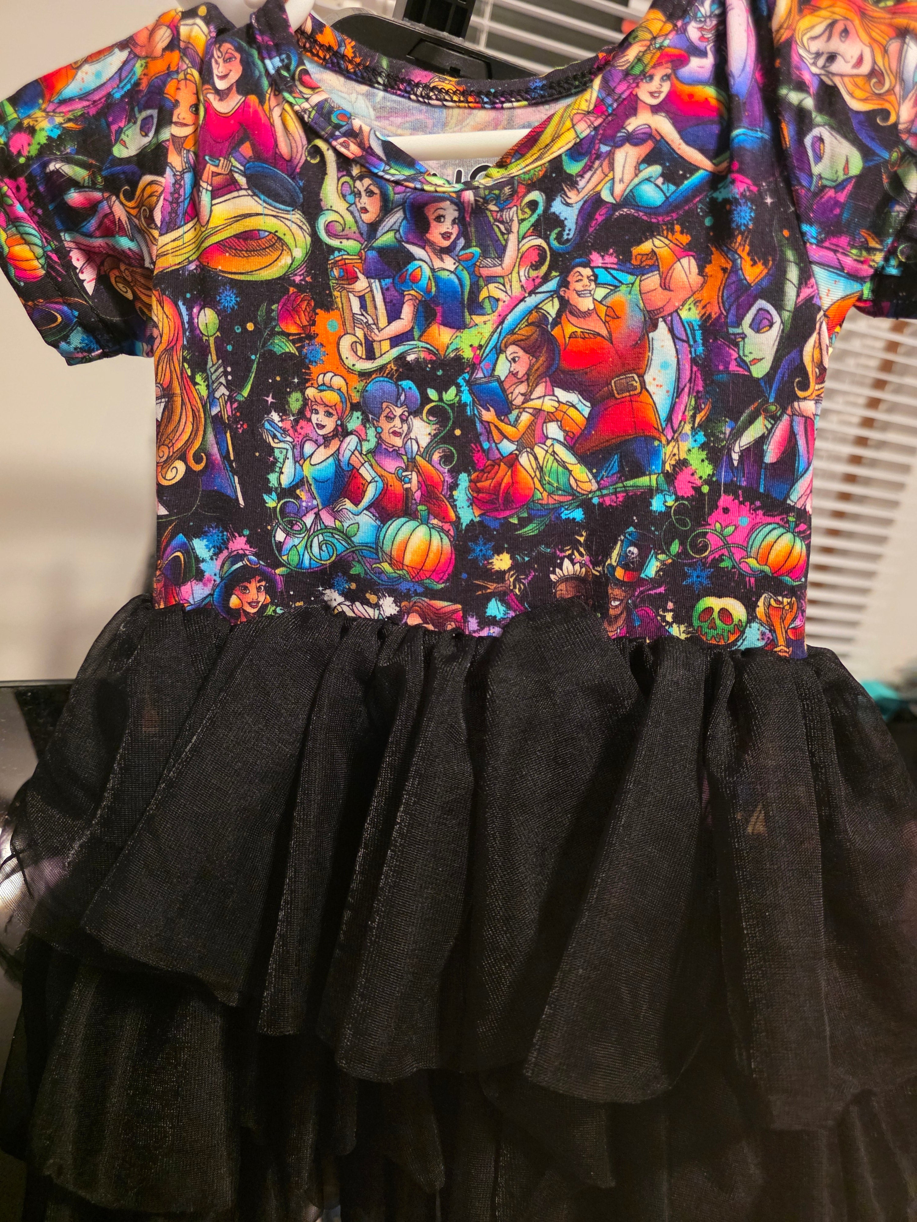 Good Vs Evil Tutu Dress