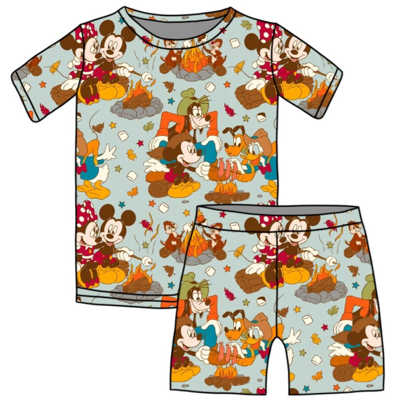 FALL PREORDER- Smore Fun Short Sleeve PJ Set (ships mid August)