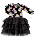Halloween PREORDER Iridescent Boo Tutu Dress- ships mid August