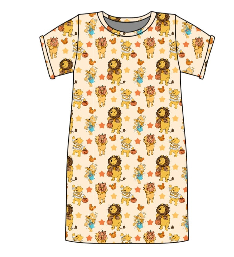 Halloween PREORDER HalloHoney Adult Moomoo (night gown)- ships mid August