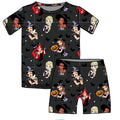 Halloween PREORDER Spooky Princess Short Sleeve and Shorts PJ set- ships mid August