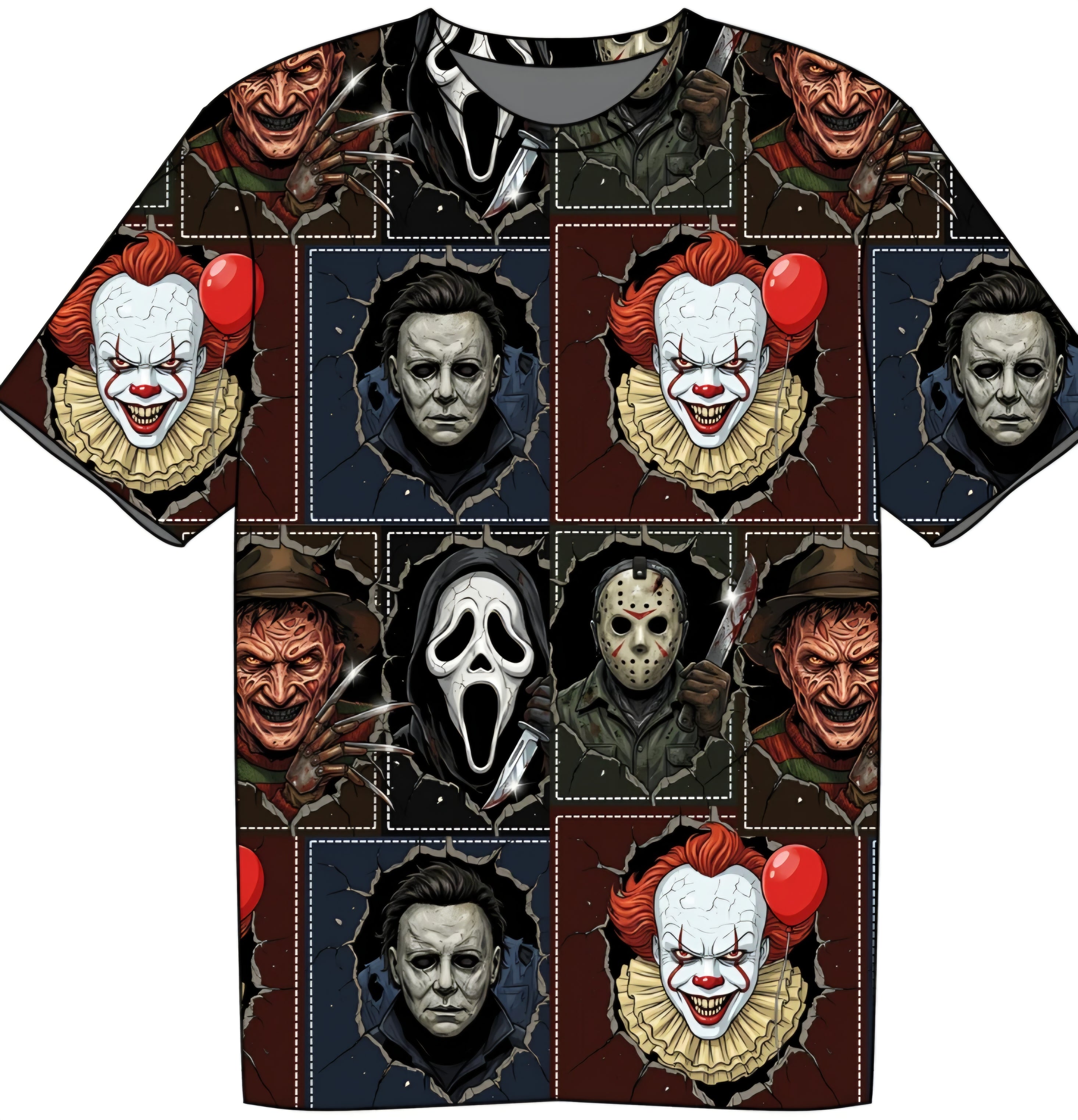 Halloween PREORDER Boys of Halloween Adult Tshirt- ships mid August