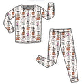 Halloween PREORDER Mansion Haunts Long Sleeve/Pants PJ set