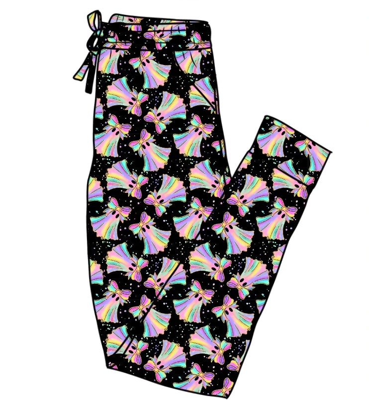 Halloween PREORDER Iridescent Boo Adult Jogger- ships mid August