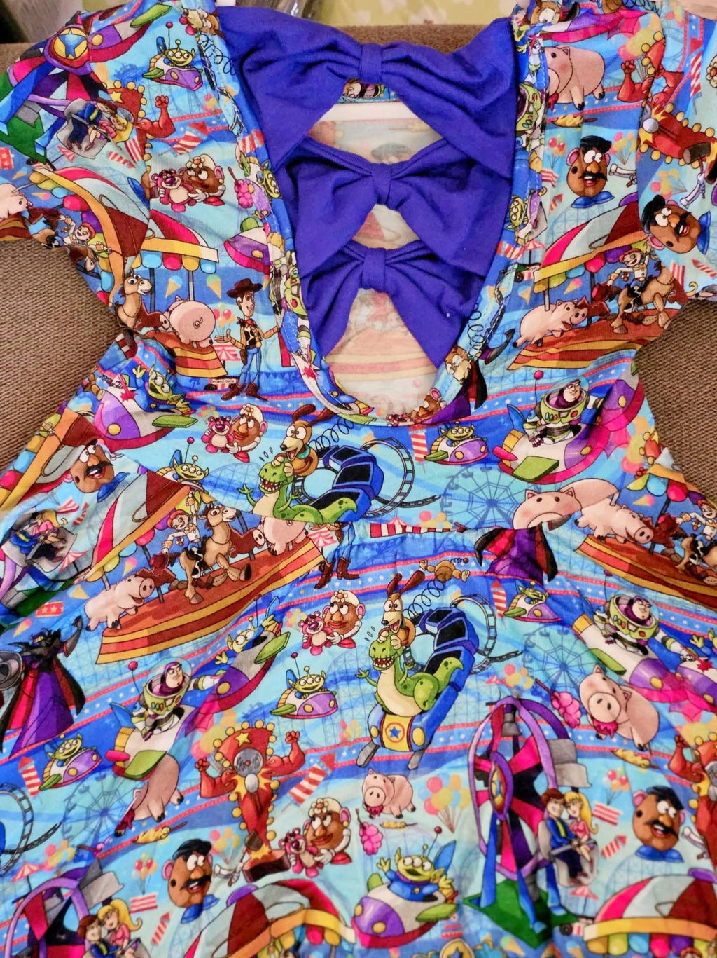 Story of Toys Bowback Dress