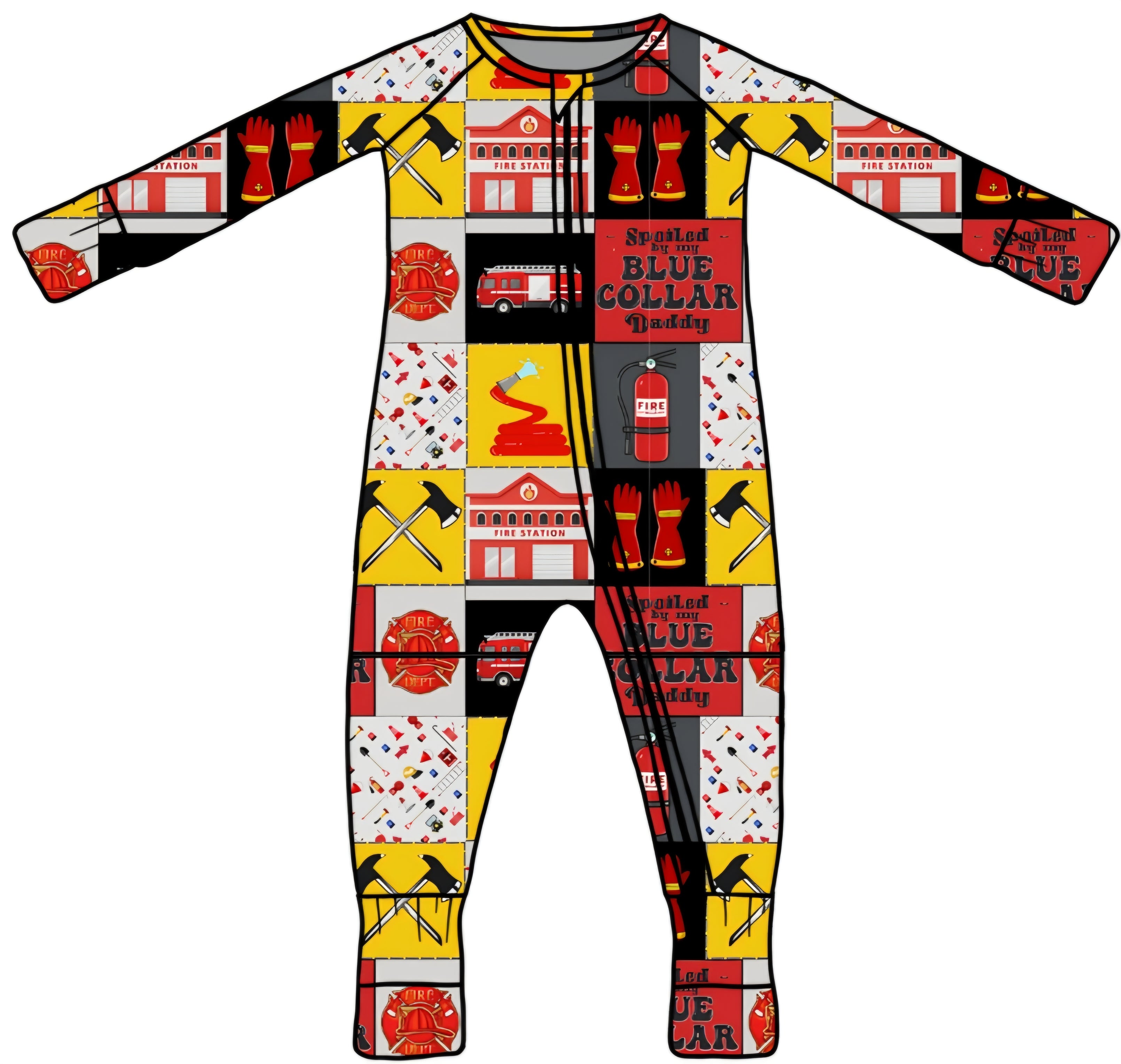 PREORDER- Firehouse Patchwork Zippy ships mid August