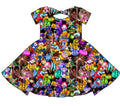 Halloween PREORDER Halloween On Main Bowback Dress- ships mid August