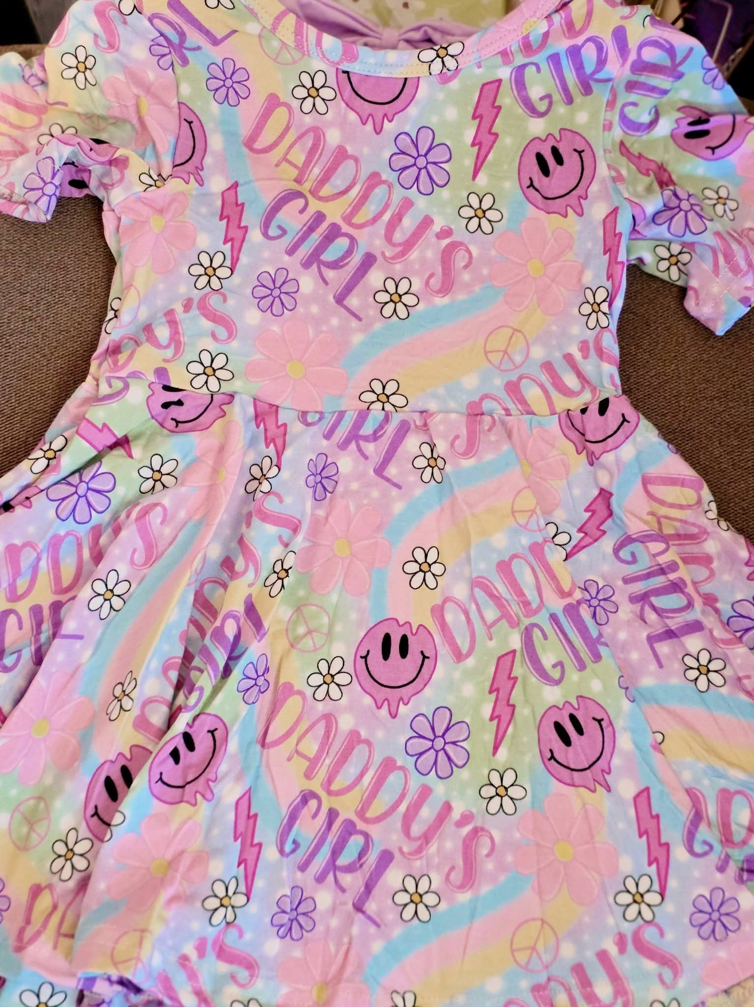 Daddy's Girl Bowback Dress