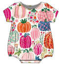 FALL PREORDER- Pink Pumpkin Parade Daywear Bubble(ships mid August)