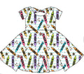 B2S PREORDER Crayon Craze Bowback Dress- ships mid August