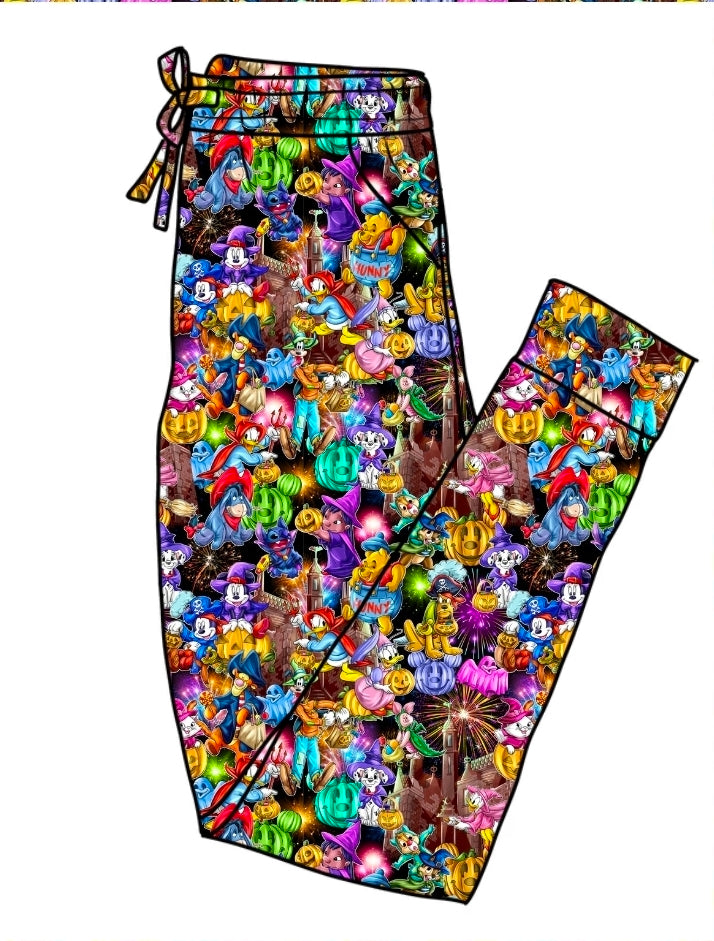 Halloween PREORDER Halloween On Main Adult Joggers- ships mid August