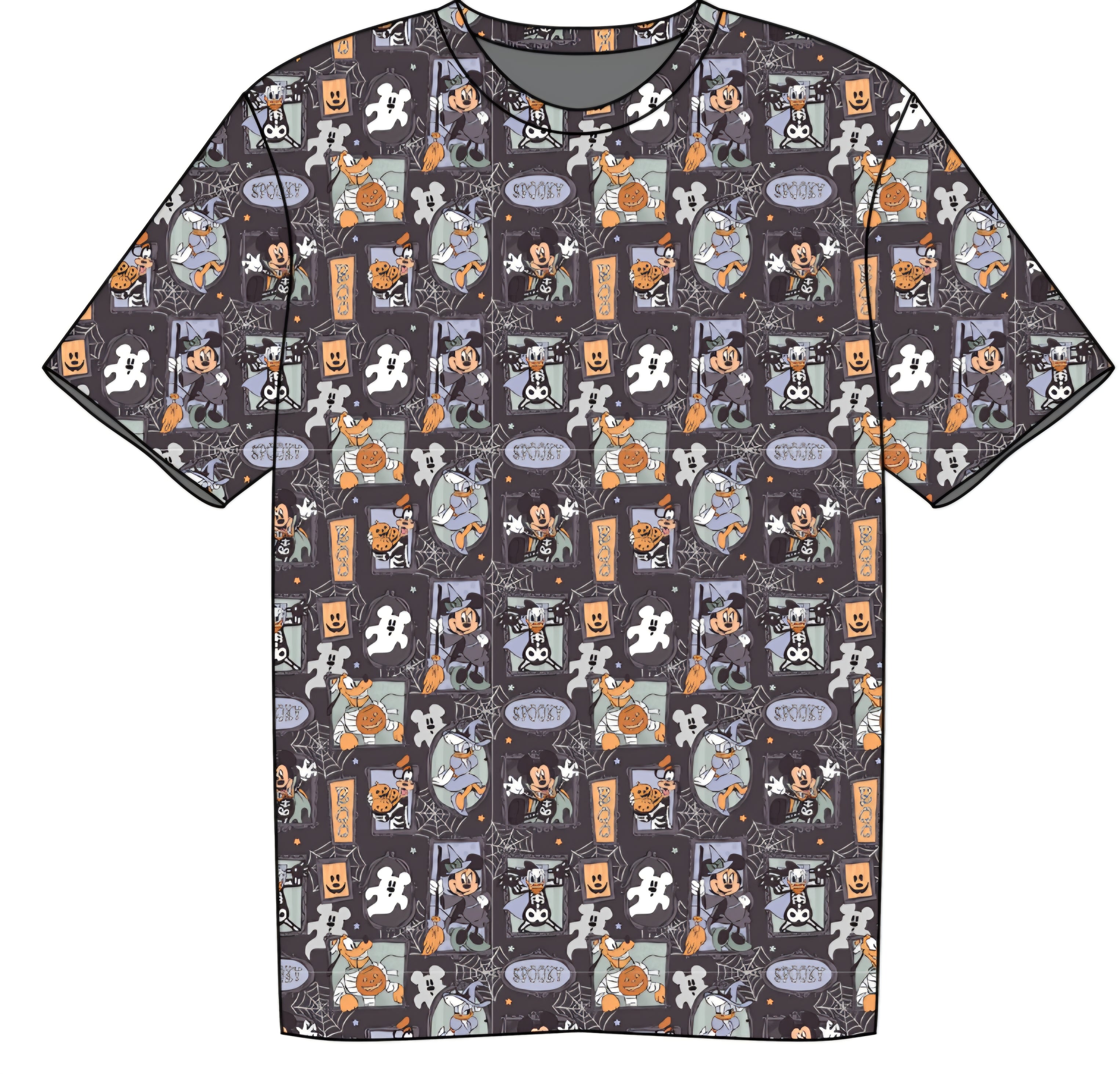 Halloween PREORDER Fab Friends Halloween Adult Tshirt- ships mid August