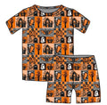 Halloween PREORDER Spooks Short Sleeve and Shorts PJ set- ships mid August