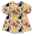 FALL PREORDER- Lil Bear Long Sleeve Twirl Dress(ships mid August)