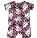 Halloween PREORDER Floral Ghouls Shortie- ships mid August