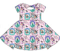 Halloween PREORDER Pastel Mortels Bowback Dress- ships mid August