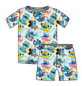 Halloween PREORDER Galactic Mischief Short Sleeve/Shorts PJ Set- ships mid August