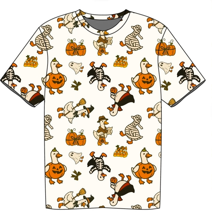 Halloween PREORDER Silly Goose Kids Daywear Tshirt- ships mid August