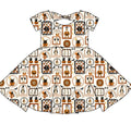 Halloween PREORDER Harvest Cuties Bowback Dress- ships mid August