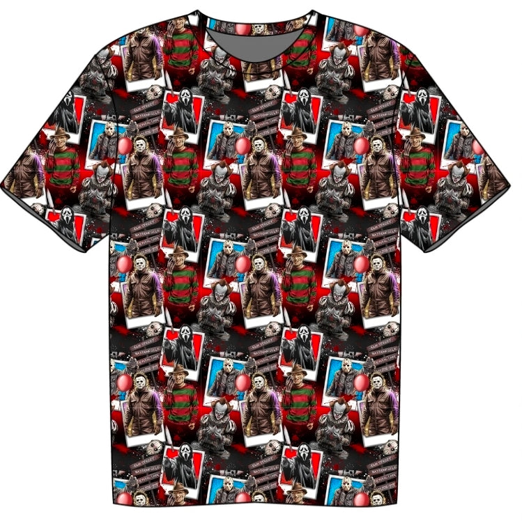 Halloween PREORDER Frightful Night Adult Tshirt- ships mid August