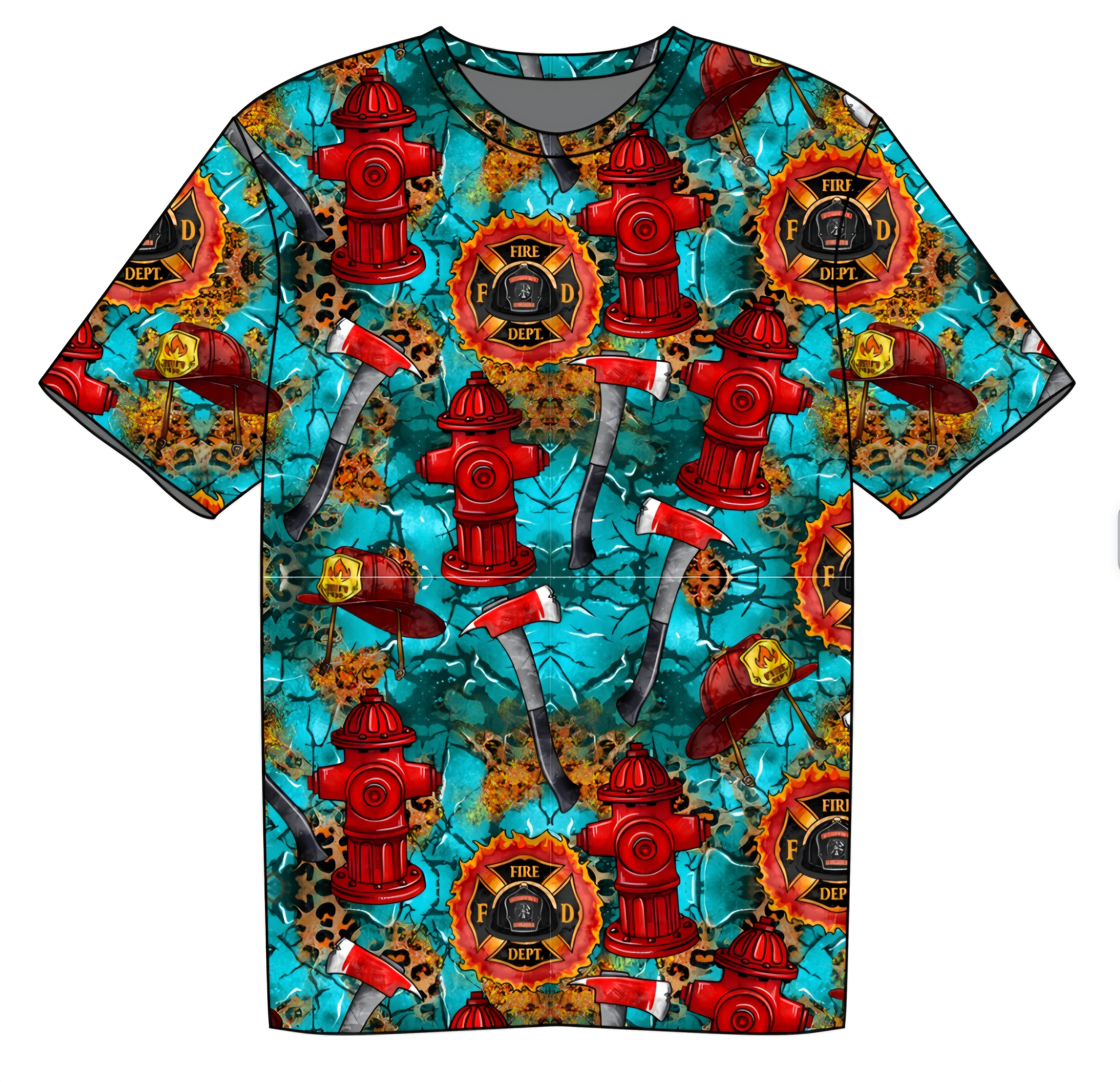 PREORDER- Hydrants & Heroes Kids Daywear Tshirt ships mid August