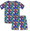 Halloween PREORDER HalloSCREAM Short Sleeve/Shorts PJ set- ships mid August