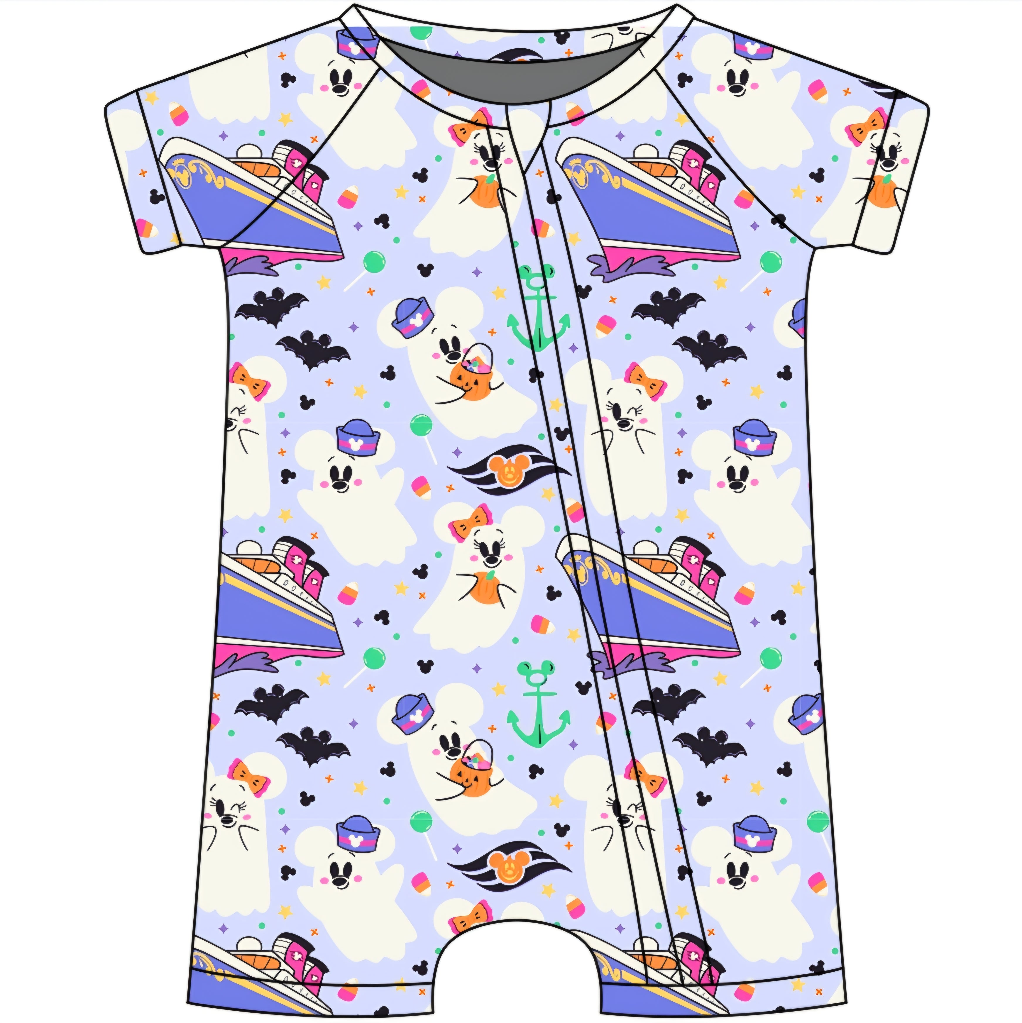 HALLOWEEN PREORDER: Cruising Ghosts Shortie (ships mid August)