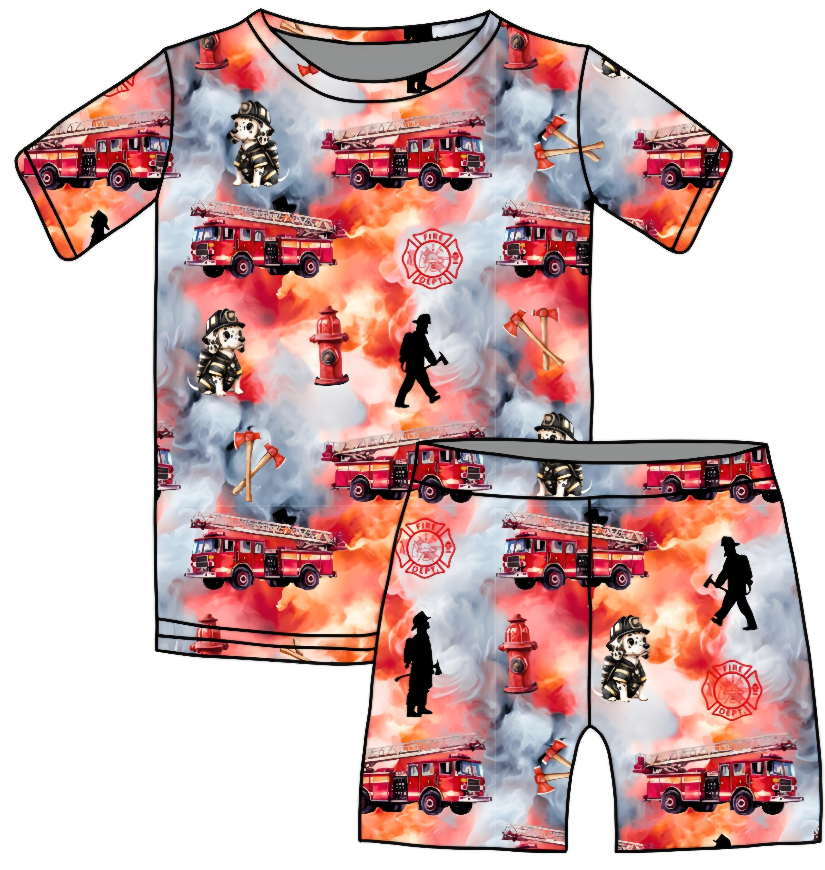 PREORDER- Rescue Ready 2 piece PJ set ships mid August