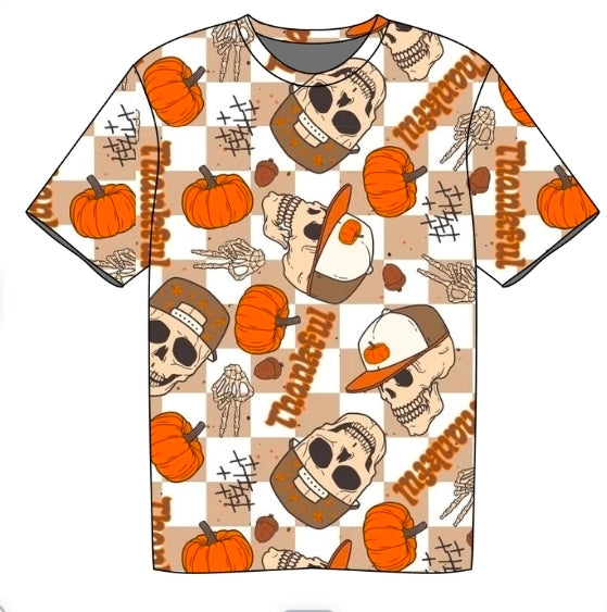 FALL PREORDER- Thankful Dude Kids Daywear Tshirt (ships mid August)