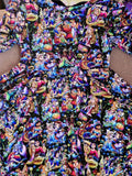 Good Vs Evil Bowback Dress