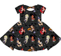 Halloween PREORDER Spooky Princess Bowback Dress- ships mid August