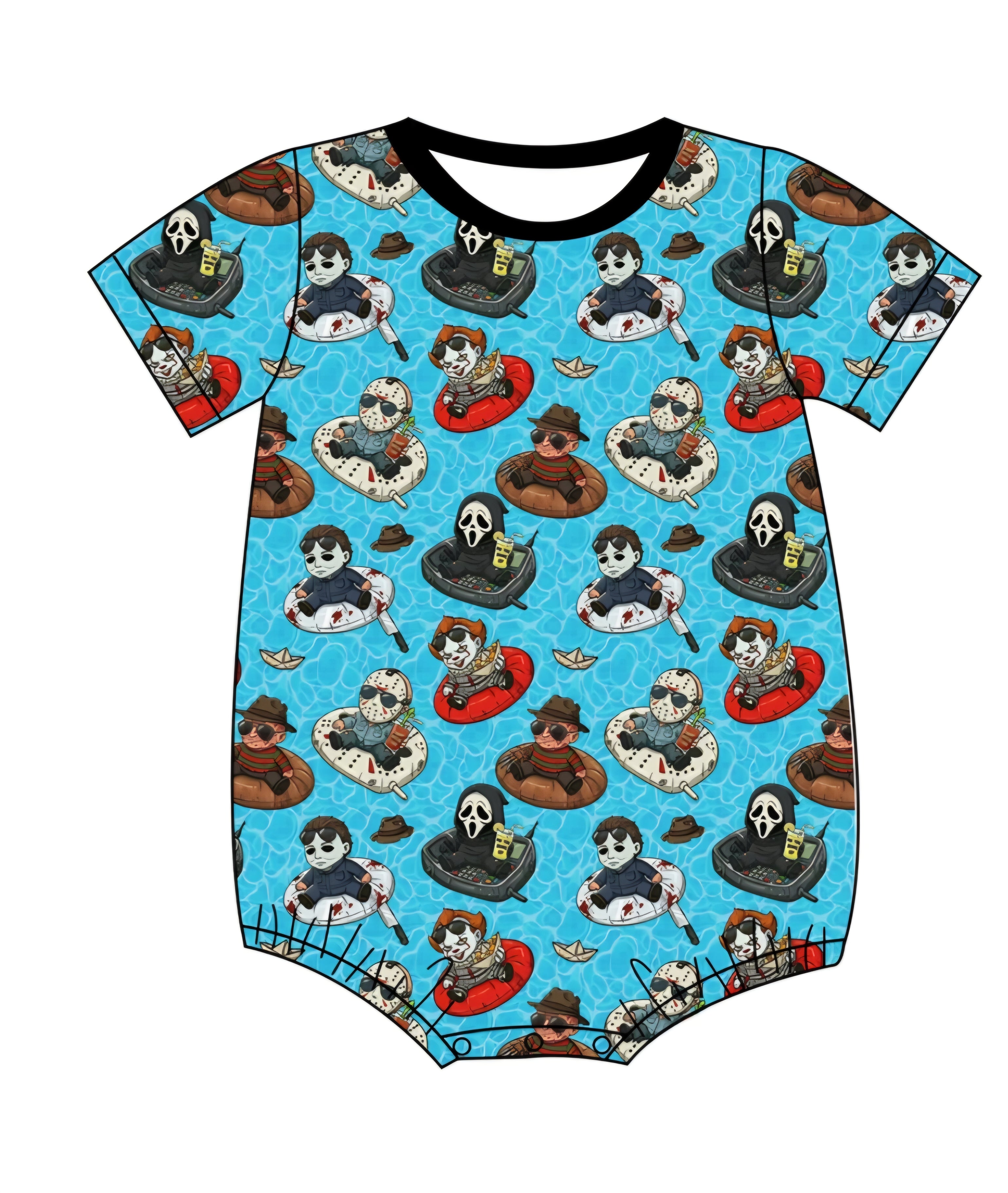 Lil Slashers Splashin Daywear Bubble Romper