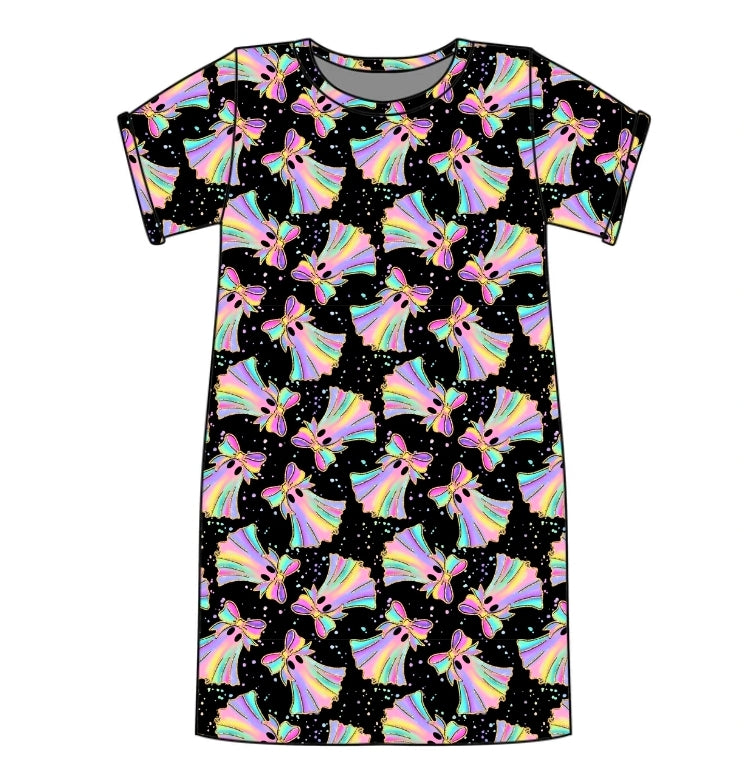 Halloween PREORDER Iridescent Boo Adult Moomoo (Night gown) - ships mid August