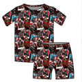 Halloween PREORDER Frightful Night Short sleeve PJ set- ships mid August