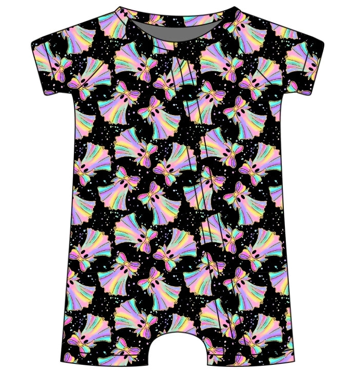 Halloween PREORDER Iridescent Boo Shortie- ships mid August